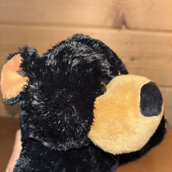 Teddy Bear Black Stuffed Animals 10'' Tall Soft Clean Stocking Stuffer - Picture 8 of 10